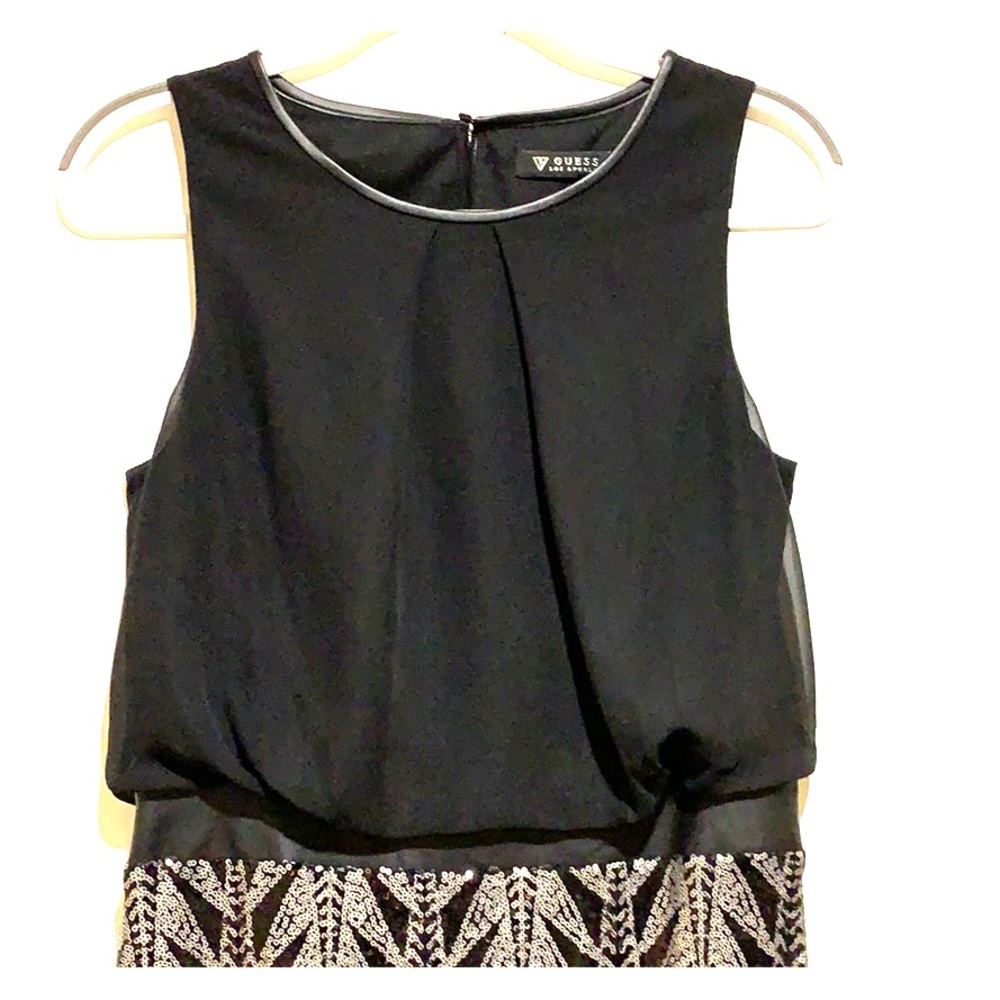 Guess Black Cocktail Dress